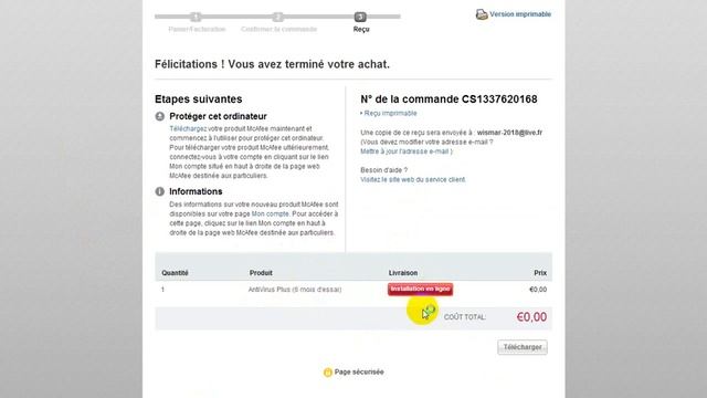 طريقة الحصول على Mcafee Antivirus Plus مجانا لمدة 6 اشهر смотреть онлайн
