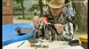 Стеклодув Леньшин Юрий Юрьевич, заслуженный художник России