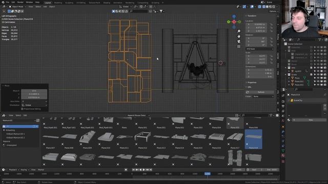 Blender - Live - Animated Star Wars Short film - Set Creation смотреть онлайн