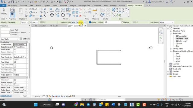 BSR514 Revit Tutorial 2 - Creating Walls смотреть онлайн