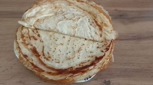 Блинчики на кипятке