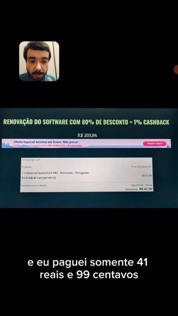 Como Renovar a Assinatura do seu Software com 80% de Desconto e Ainda Ganhar Cashback? #shorts смотреть онлайн
