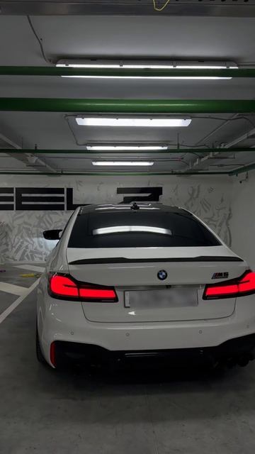 Выхлоп BMW M5 Competition (Remus Exhaust) смотреть онлайн