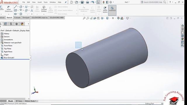 Solidworks Tutortial for beginners in Urdu Hindi 01| workspace and Material Selection| CAD/CAM смотреть онлайн