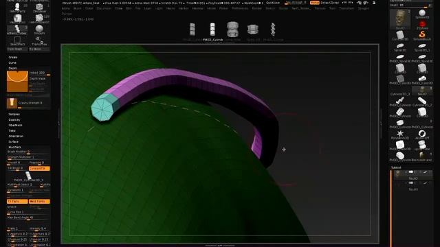 Building the Cranial Nerves in ZBrush: Andrew Swift смотреть онлайн