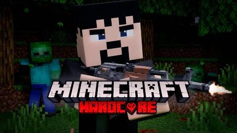 Хардкорное выживание + ОГНЕСТРЕЛЬНОЕ оружие = БЕЗУМИЕ! | Minecraft смотреть онлайн