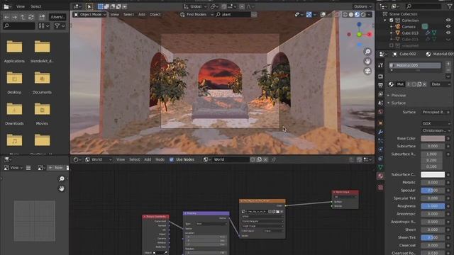 Blender Tips - How to Change Mood of a Scene QUICK смотреть онлайн