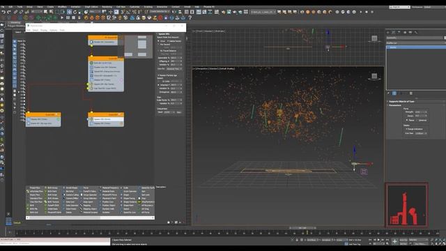 3DSMAX: FIREWERK FX #3dsmax , #vfx, #particles #PFlow #animation смотреть онлайн
