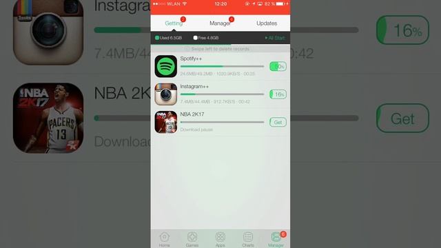 NEW Install PAID & Hacked Apps FREE iOS 9 / 10 - 10.2.1 NO Jailbreak NO Computer iPhone смотреть онлайн
