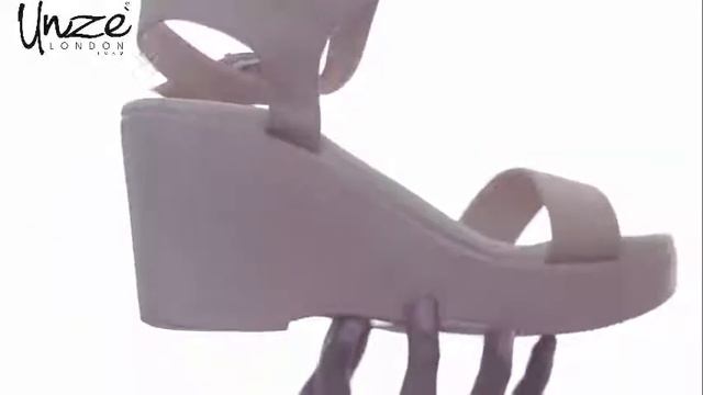 Women “PATSY” Open Toe Ankle Strap Wedge Sandals смотреть онлайн
