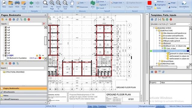 PLANSWIFT TUTORIAL FOR HARDCORE & LATERITE FILLING, BLOCKWORK & COLUMN STARTER TEMPLATE CREATION смотреть онлайн