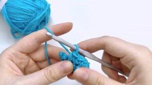 Как вязать КРЮЧКОМ с нуля: воздушная петля, столбик без накида, столбик с накидом