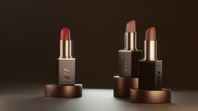 product visualization - lipstick render смотреть онлайн