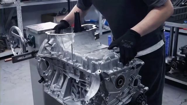 Mercedes Benz M276 Engine Assembly #mercedes #m276 #engine #assembly #diy #overhaul #mechanic