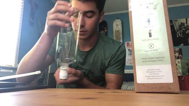 Dorm Essential Item #1: Good Green Cleaner Spray Bottle and Cleaning Solution (links in description смотреть онлайн