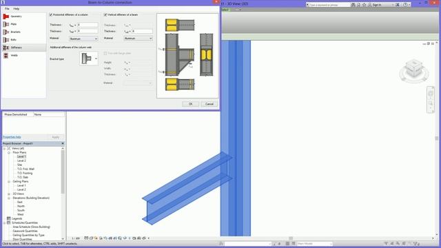 Revit Extension Steel Frame Support смотреть онлайн