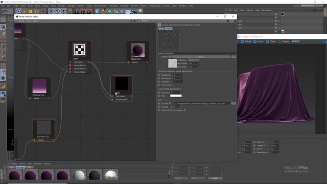 Creating Hyper Realistic fabric Materials in Corona for Cinema 4d | Tutorial #126 смотреть онлайн