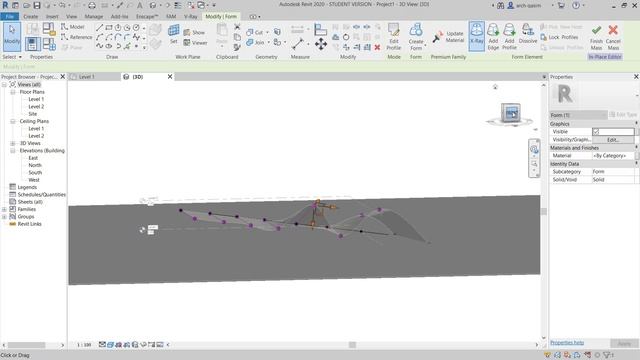 Massing in Revit tutorial ( Mass 3 ) смотреть онлайн