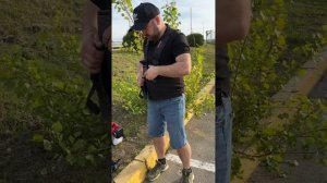 Как одеть ранцевый ремень на два плеча для мотокосы Vitals