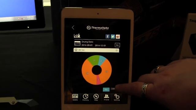 Updated Thermaltake DPS App Overview - CES 2015 смотреть онлайн