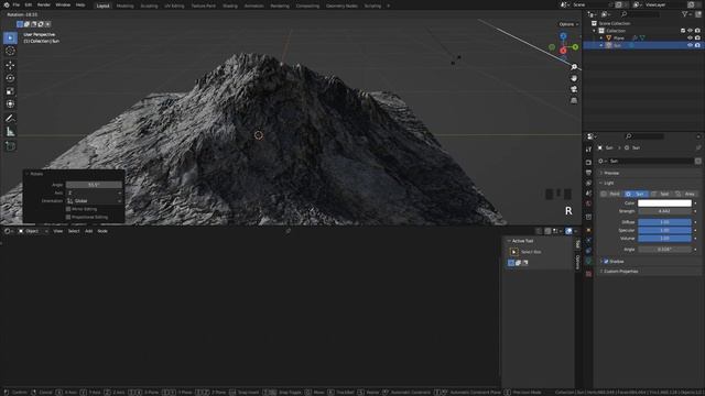 How to Create Landscapes GAEA - BLENDER смотреть онлайн