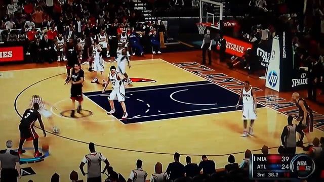NBA 2k12 gameplay PT 2 (Miami Heat VS Atlanta Hawks..ONLINE PLAY) смотреть онлайн
