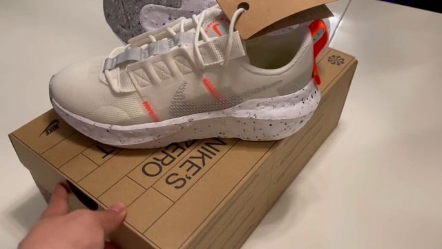 Nike Crater Impact Summit White/Grey Fog | Unboxing + On feet смотреть онлайн