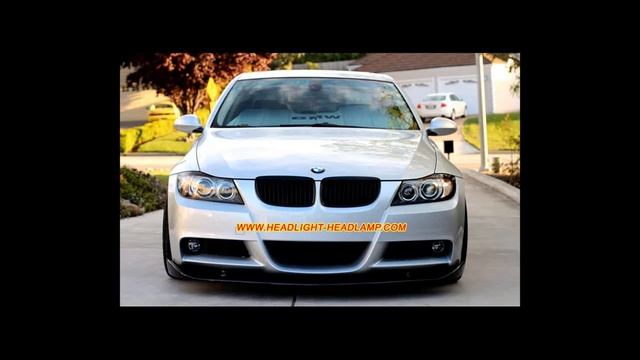 BMW 3Series E90 Xenon Headlight Lens Cover Crack Foggy Headlamp Plastic Lenses Covers Replace смотреть онлайн