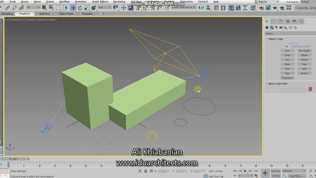 Scene Undo - Redo -Hide object, Light and camera-3ds Max Tutorial-آموزش پنهان کردن احجام، نور دوربی смотреть онлайн