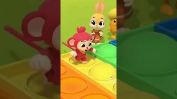 пинкфонг цвета хоги с цветами поп ит #пинкфонг #хоги @Pinkfong @Hogi_Korean