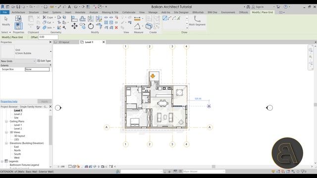 Grids in Revit - Beginner to PRO Tutorial смотреть онлайн