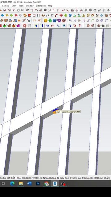 CẮT ĐỐI TƯỢNG THEO MẶT NGHIÊNG (Plugin S4u-Slice) #plugins #sketchup #shorts смотреть онлайн