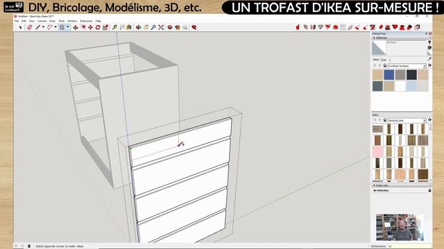 [SKETCHUP] Un TROFAST d'Ikea sur-mesure avec Sketchup (redif. Live Twitch) смотреть онлайн
