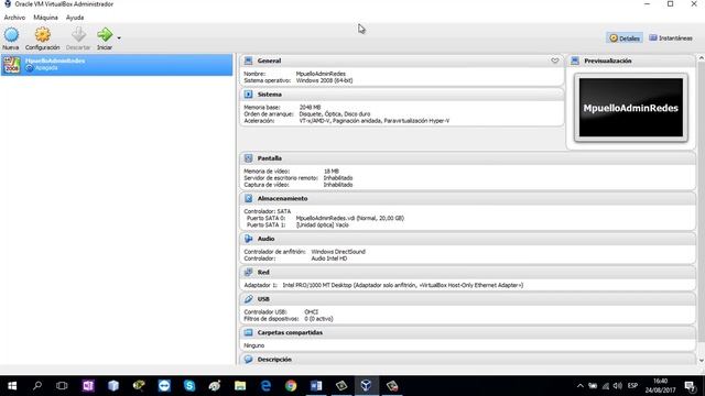 Configuracion e Instalacion de Windows Server R2 2008 (VirtualBox) смотреть онлайн