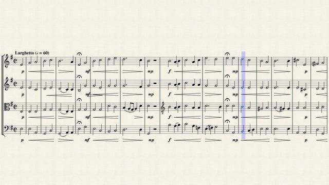 "In S. Angelum custodem" (WAB 18) for String Quartet смотреть онлайн
