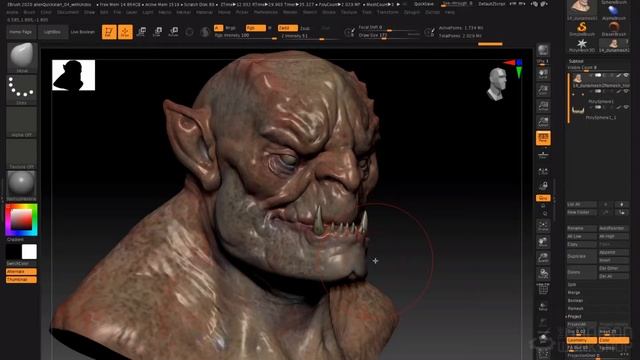 11 Introduction to Zbrush смотреть онлайн