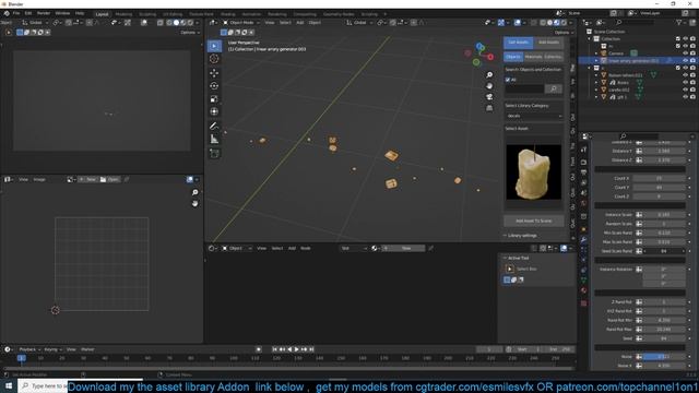 better than blender particle system and array modifier смотреть онлайн