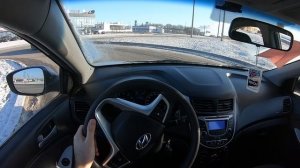 2013 Hyundai Solaris 1.4L (107) POV TEST DRIVE