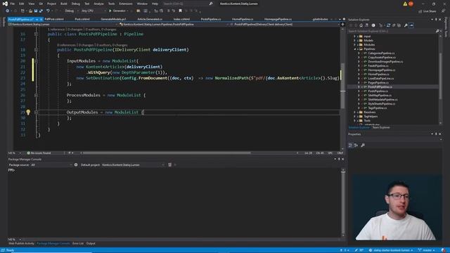 How to build a static site with .Net and headless CMS смотреть онлайн