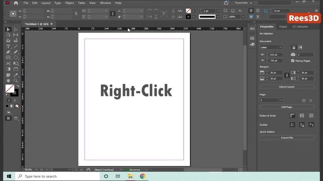 How to change Ruler Units in InDesign | Rees3D.com смотреть онлайн