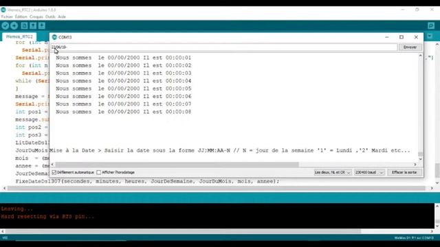 Utilisation d'une WEMOS D1 R1 avec sont module RTC DS1307 mini R1 смотреть онлайн