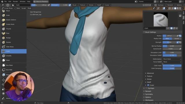 SCULPT CLOTH BRUSH: JUST TOO AWESOME смотреть онлайн