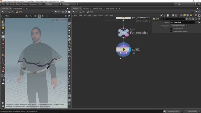 Procedural UV Unwrapping, Fur Edge - Houdini Tutorial смотреть онлайн