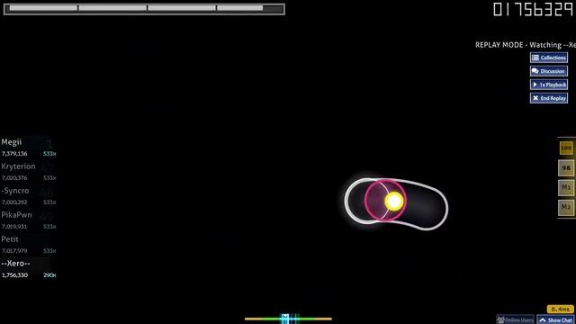 [osu!standard]Black Rover [Extreme] 2xMiss | 97.70% 261pp смотреть онлайн