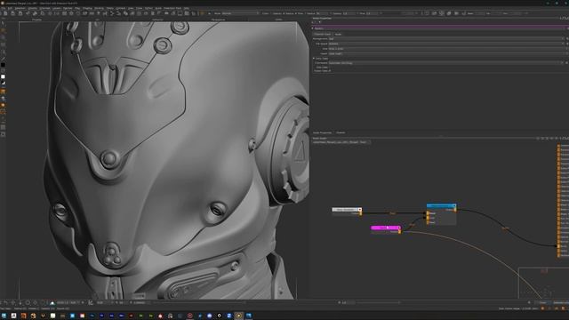 Sculpting Displacement in Mari like in Zbrush смотреть онлайн