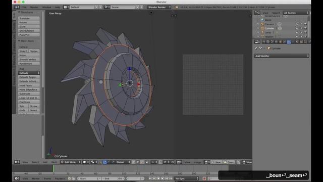 Blender: low poly modeling & texturing in under 20 minutes смотреть онлайн