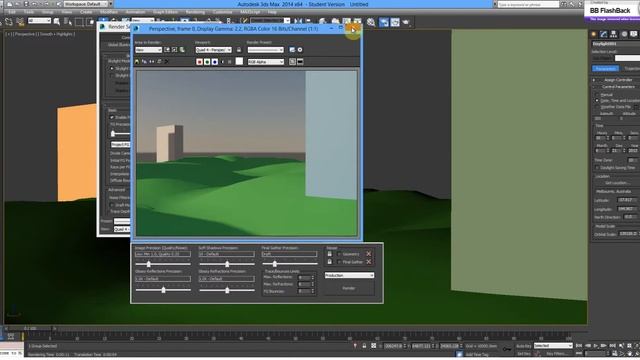 FDUM 2013 - 3DS MAX LIGHTING A LANDSCAPE смотреть онлайн