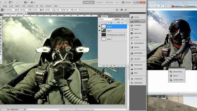 Zbrush and Photoshop Composit смотреть онлайн