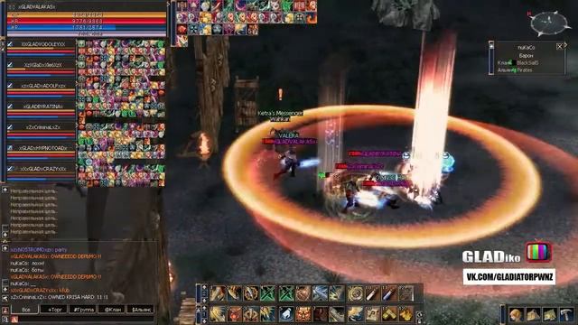 ГЛАД ВАЛАКАС - КЛАН GLADIKO ЗВЕРСКИ НАГИБАЕТ ВСЕХ !! (25.06.2014) смотреть онлайн