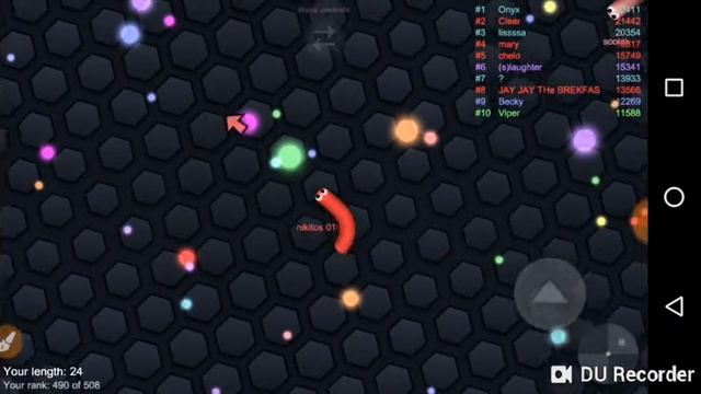 Играю в слизарио- slither.io, крутая игра. смотреть онлайн